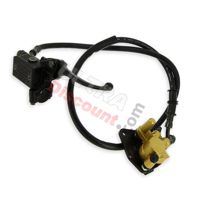 Pinza freno anteriore per Pit Bike tipo AGB27 pistone singolo tipo 2, Ricambi Pit Bike