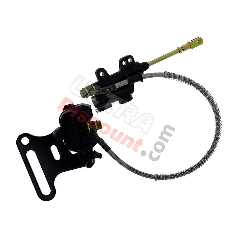 Pinza freno posteriore completa per Pit Bike AGB30 tipo1, Ricambi Pit Bike Pinza freno posteriore completa per Pit Bike AGB30 tipo1, Ricambi Pit Bike