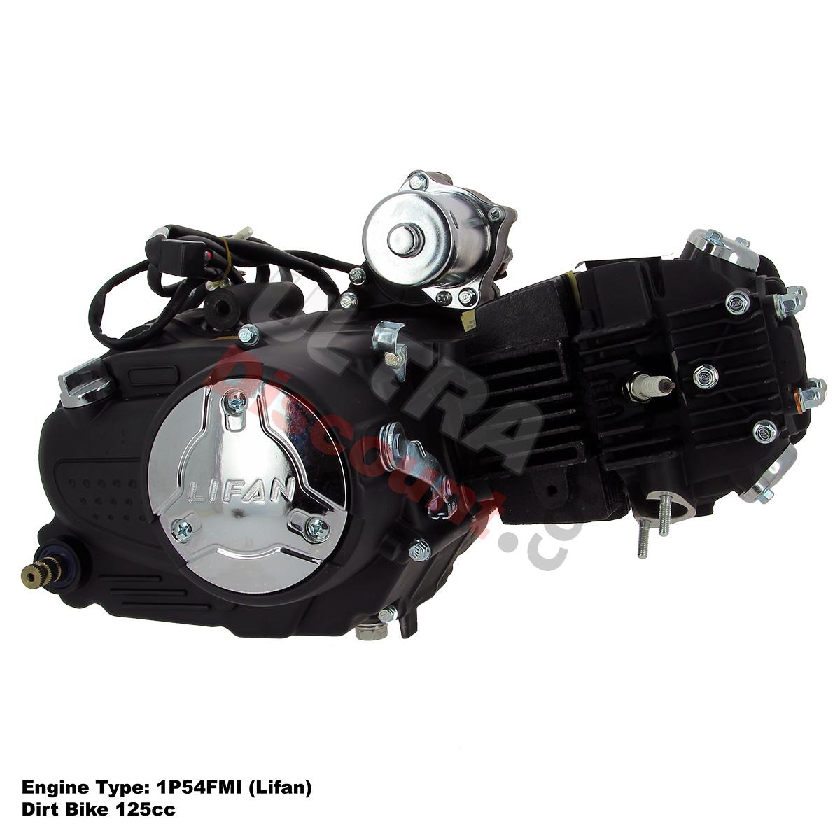 Motore Lifan per Pit Bike 125cc 1P54FMI, Ricambi Pit Bike Motore Lifan per Pit Bike 125cc 1P54FMI, Ricambi Pit Bike