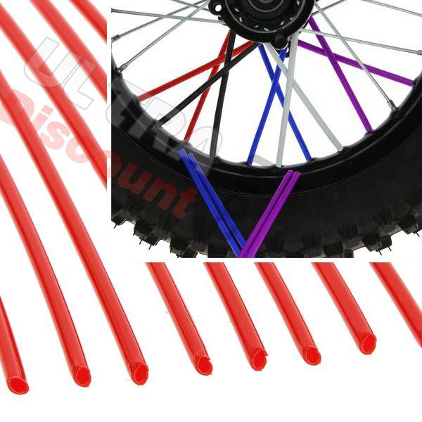 Copertura de raggi per dirt bike (12) - ROSSO, Ricambi Pit Bike Copertura de raggi per dirt bike (12) - ROSSO, Ricambi Pit Bike