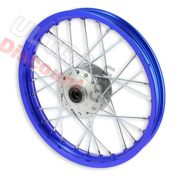 Cerchio anteriore 14'' per Pit Bike AGB27 (tipo 1) Blu scuro, Ricambi Pit Bike Cerchio anteriore 14'' per Pit Bike AGB27 (tipo 1) Blu scuro, Ricambi Pit Bike