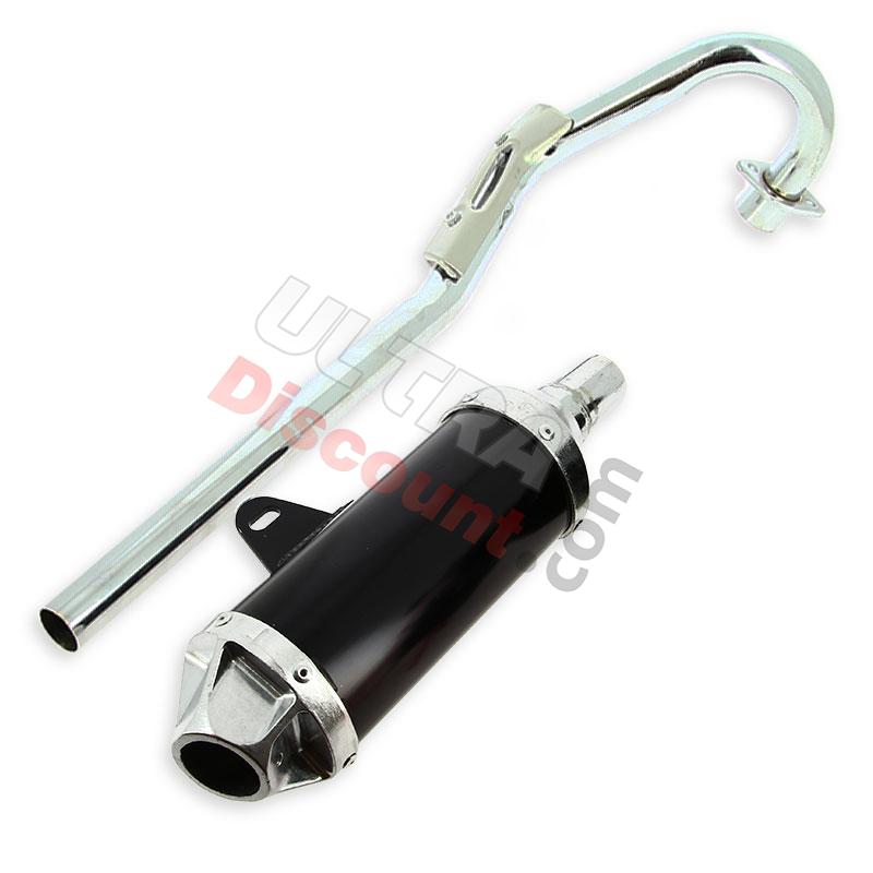 Marmitta UD Racing per Pit Bike 110cc e 125cc Inox, Ricambi Pit Bike Marmitta UD Racing per Pit Bike 110cc e 125cc Inox, Ricambi Pit Bike