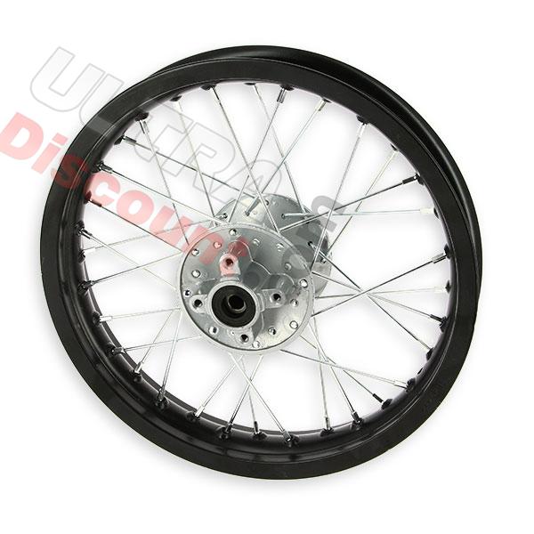 Cerchio posteriore per Pit Bike 14'' (Nero, tipo 1), Ricambi Pit Bike Cerchio posteriore per Pit Bike 14'' (Nero, tipo 1), Ricambi Pit Bike