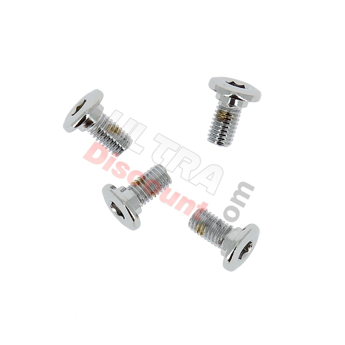 Lotto di 4 viti di fissaggio per disco freno Pit Bike 16mm, Ricambi Pit Bike Lotto di 4 viti di fissaggio per disco freno Pit Bike 16mm, Ricambi Pit Bike
