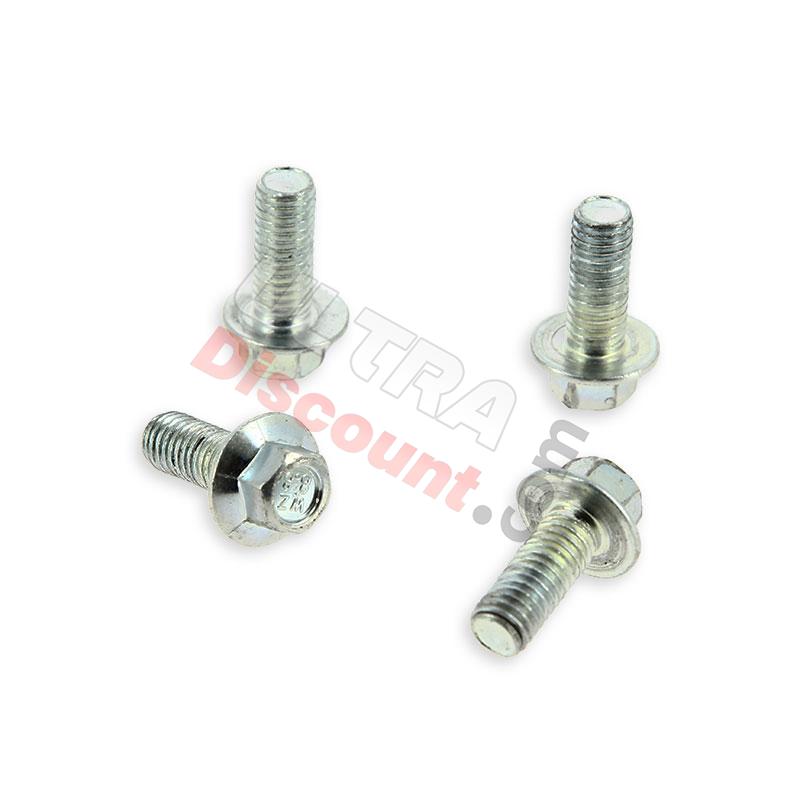 Lotto di 4 viti di fissaggio per disco freno Pit Bike 20mm Tipo 2, Ricambi Pit Bike Lotto di 4 viti di fissaggio per disco freno Pit Bike 20mm Tipo 2, Ricambi Pit Bike