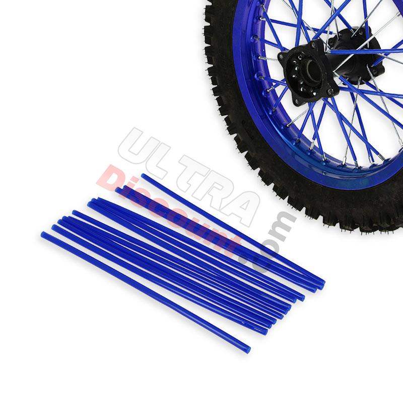 Copertura de raggi per dirt bike (12) - BLU, Ricambi Pit Bike