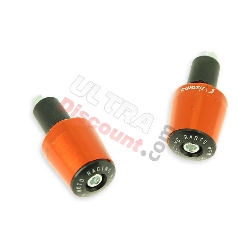 Tappi protezione manopole arancione (tipo 7) per Shineray 350cc, Ricambi Quad Shineray 350cc Tappi protezione manopole arancione (tipo 7) per Shineray 350cc, Ricambi Quad Shineray 350cc