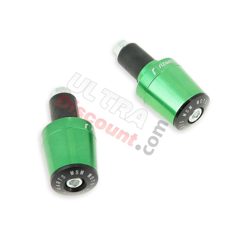 Tappi protezione manopole verde (tipo 7) per Supermotard, Ricambi pocket supermoto Tappi protezione manopole verde (tipo 7) per Supermotard, Ricambi pocket supermoto