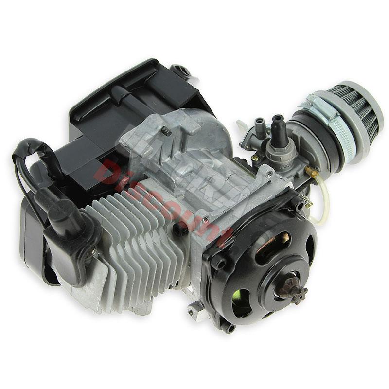Motore completo 47cc + filtro Racing per mini scooter, Parti per mini scooter