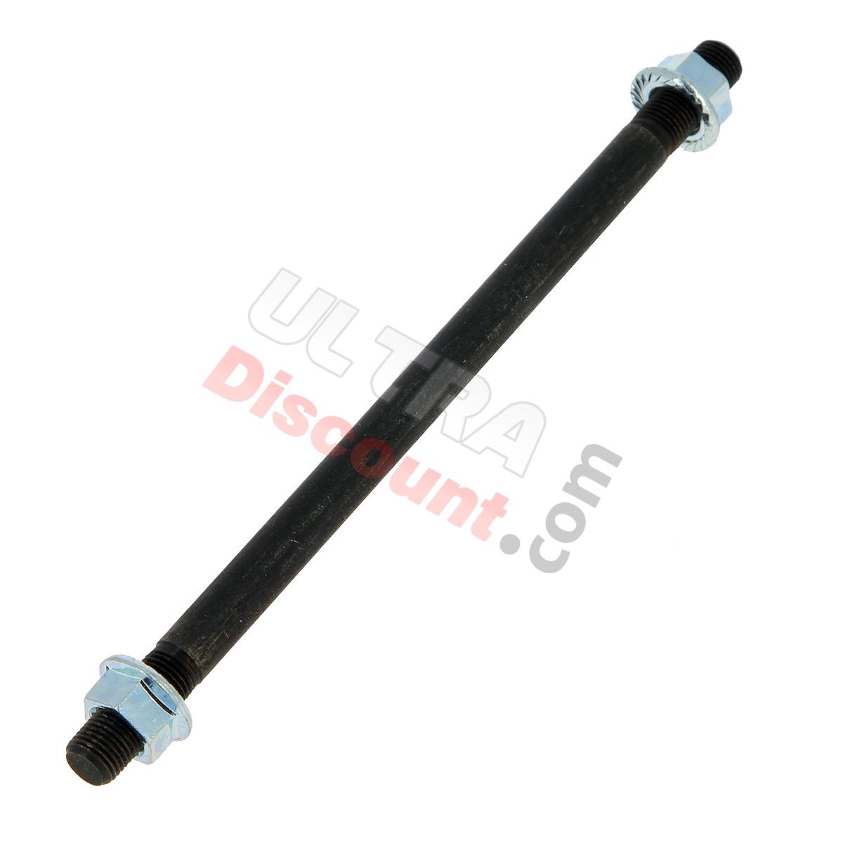 Asse ruota anteriore + dadi per scooter termico ( 185 mm), Ricambi Scooter termico Asse ruota anteriore + dadi per scooter termico ( 185 mm), Ricambi Scooter termico