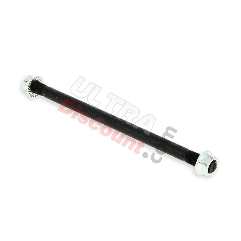 Asse ruota anteriore + dadi per mini scooter( 190 mm), Parti per mini scooter Asse ruota anteriore + dadi per mini scooter( 190 mm), Parti per mini scooter