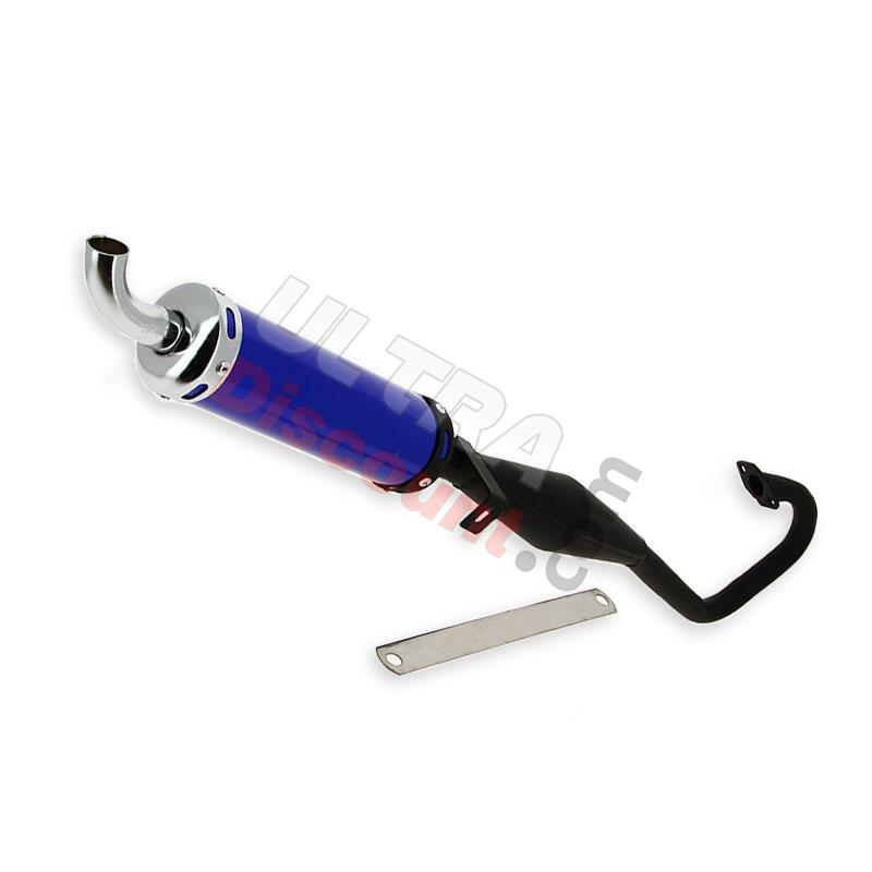 Marmitta tuning per mini quad Blu (Type 1), Ricambi mini quad Marmitta tuning per mini quad Blu (Type 1), Ricambi mini quad
