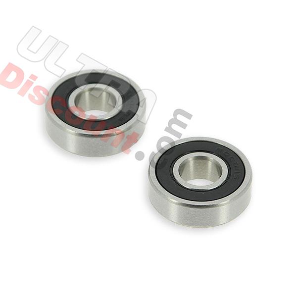 Coppia di cuscinetti 6000RS per ruota di mini moto (alta qualità), Ricambi Mini Moto Coppia di cuscinetti 6000RS per ruota di mini moto (alta qualità), Ricambi Mini Moto