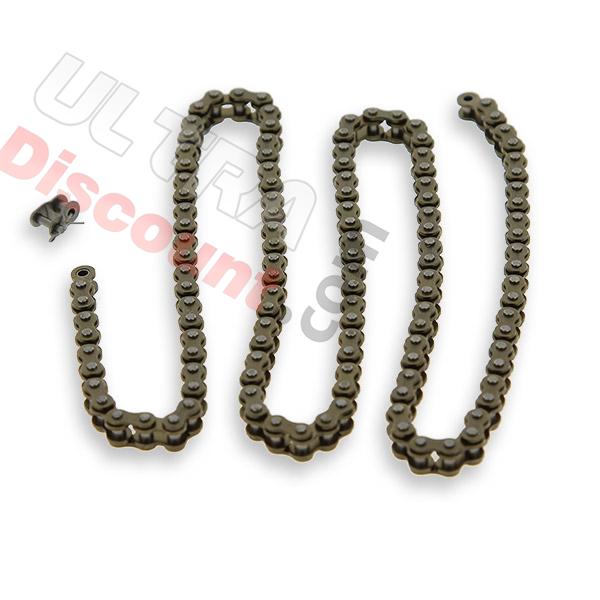 Catena Rinforzata per mini moto 64 Maglie Passo piccolo, Ricambi mini quad Catena Rinforzata per mini moto 64 Maglie Passo piccolo, Ricambi mini quad