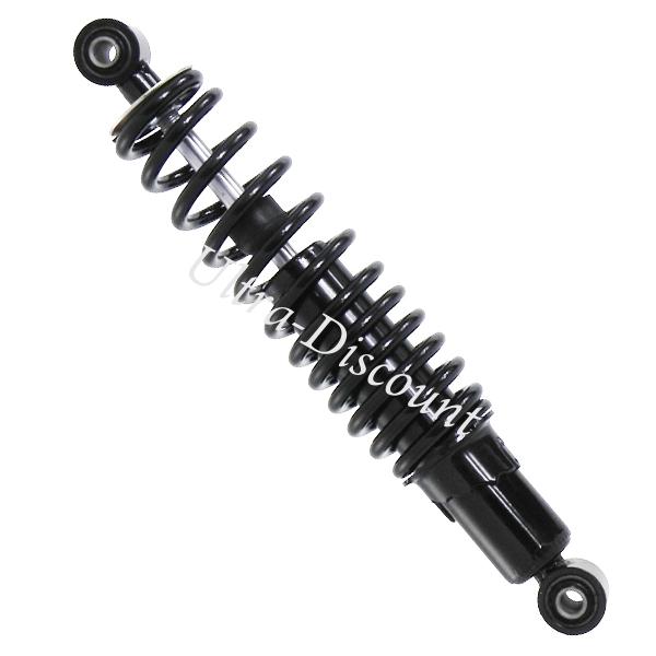 Ammortizzatore posteriore nero per Quad Shineray 200 cc (330mm), Ricambi Shineray 200STIIE e STIIEB