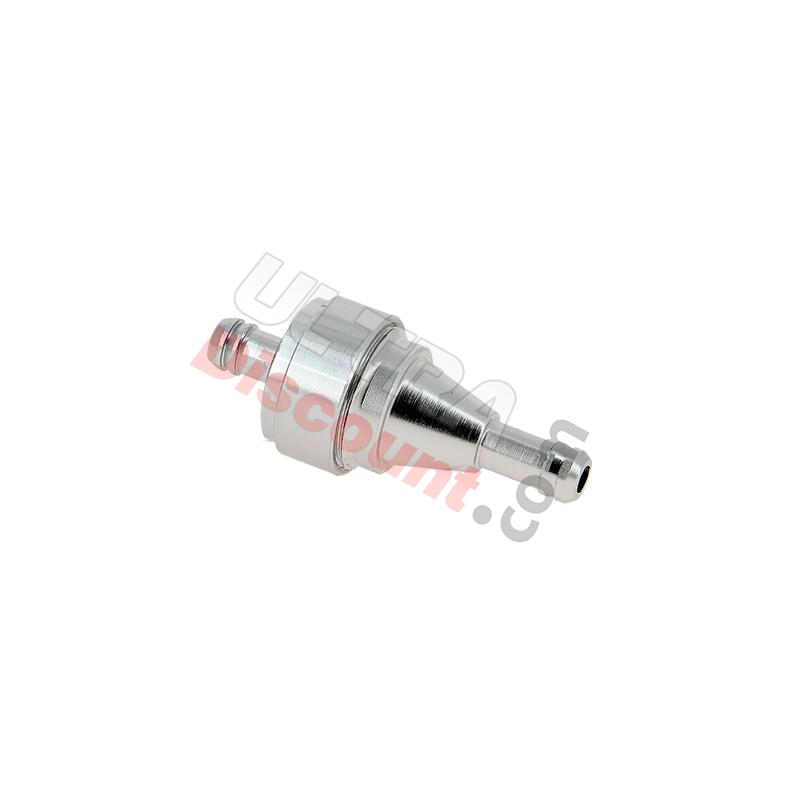 Filtro smontabile benzina Alta Qualità (tipo 1) Argento, Ricambi Shineray 150 STE Filtro smontabile benzina Alta Qualità (tipo 1) Argento, Ricambi Shineray 150 STE