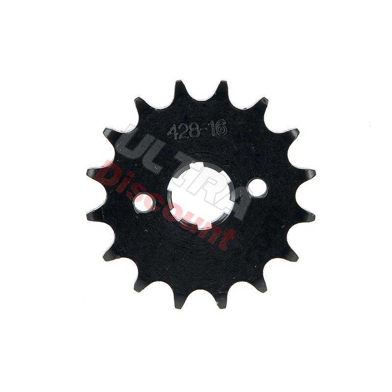Pignone a 16 denti per Quad Shineray 250cc STXE , Ricambi Shineray 250 STXE Pignone a 16 denti per Quad Shineray 250cc STXE , Ricambi Shineray 250 STXE