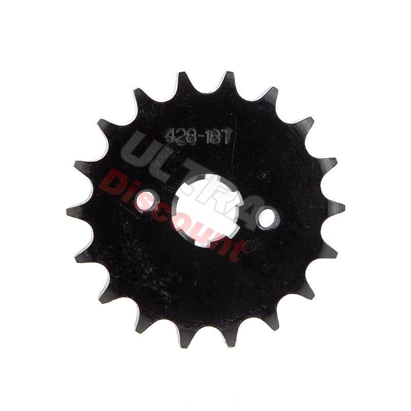 Pignone a 18 denti per Quad Shineray 250cc STXE, Ricambi Shineray 250 STXE Pignone a 18 denti per Quad Shineray 250cc STXE, Ricambi Shineray 250 STXE