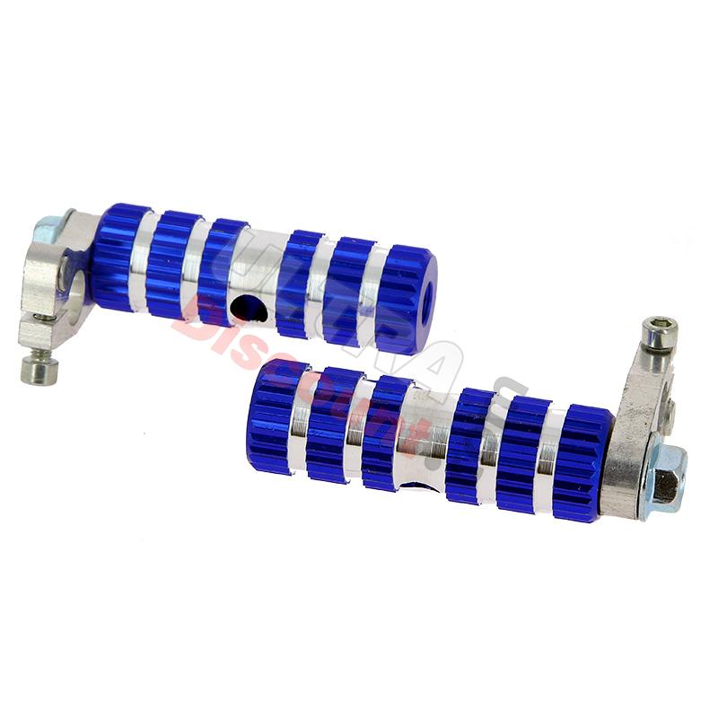 Pedane poggiapiedi in alluminio TAF01 (blu), Ricambi Pocket Blata MT4 Pedane poggiapiedi in alluminio TAF01 (blu), Ricambi Pocket Blata MT4