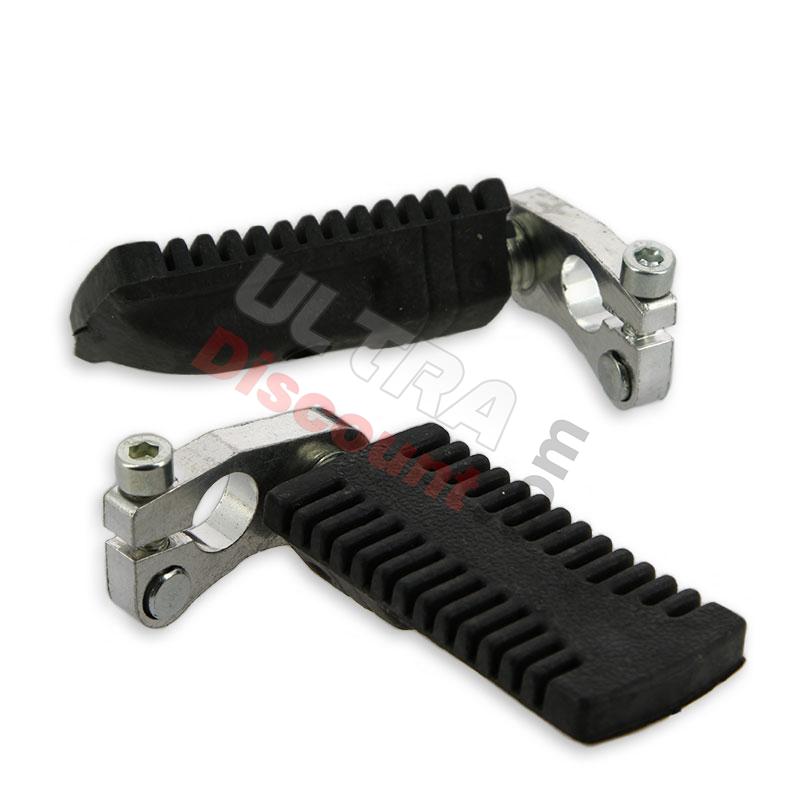 Pedane poggiapiedi per mini moto di serie, Ricambi Pocket Blata MT4 Pedane poggiapiedi per mini moto di serie, Ricambi Pocket Blata MT4