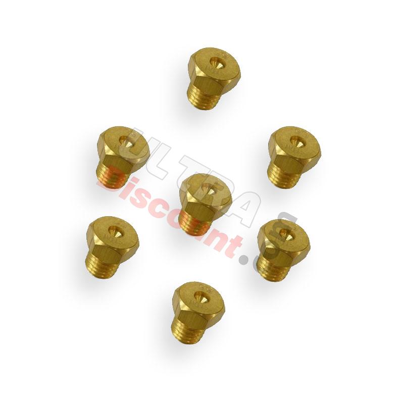 Lotto di 7 getti per Kit carburatore Arreche, Ricambi Pocket Blata MT4