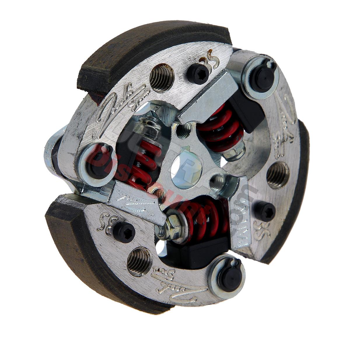 Frizione Zocchi a 3 masse in carbonio per mini moto MT4, Ricambi Pocket Blata MT4 Frizione Zocchi a 3 masse in carbonio per mini moto MT4, Ricambi Pocket Blata MT4