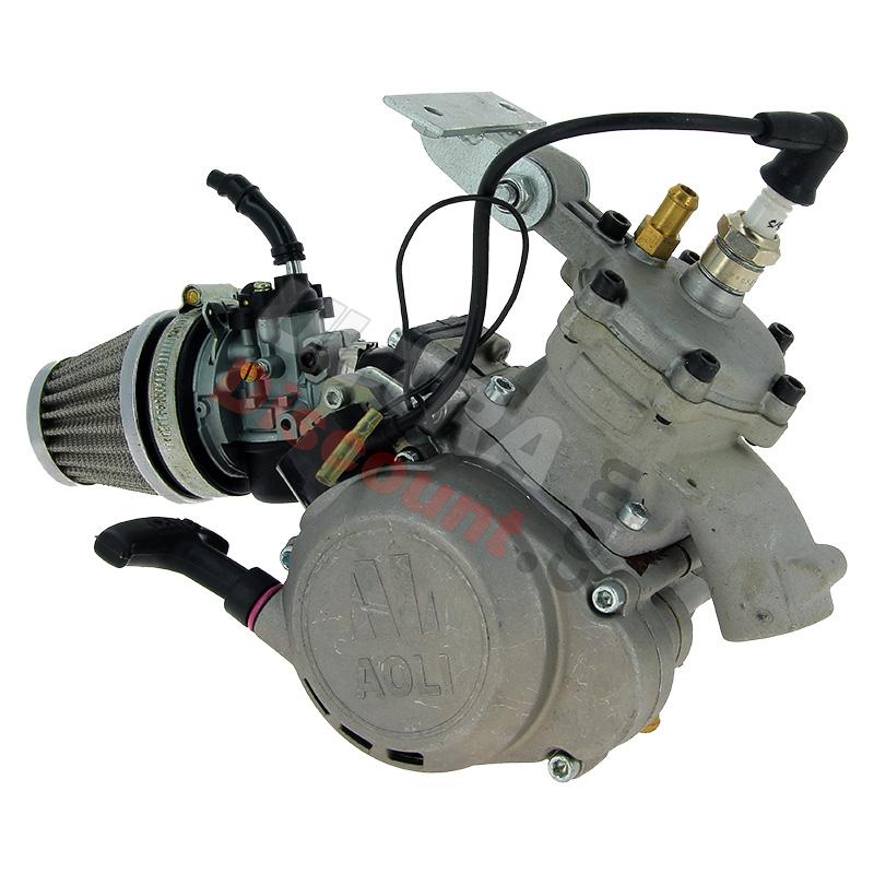 Motore completo per mini moto MTA4 39cc (raffreddamento liquido), Ricambi Pocket Blata MT4 Motore completo per mini moto MTA4 39cc (raffreddamento liquido), Ricambi Pocket Blata MT4