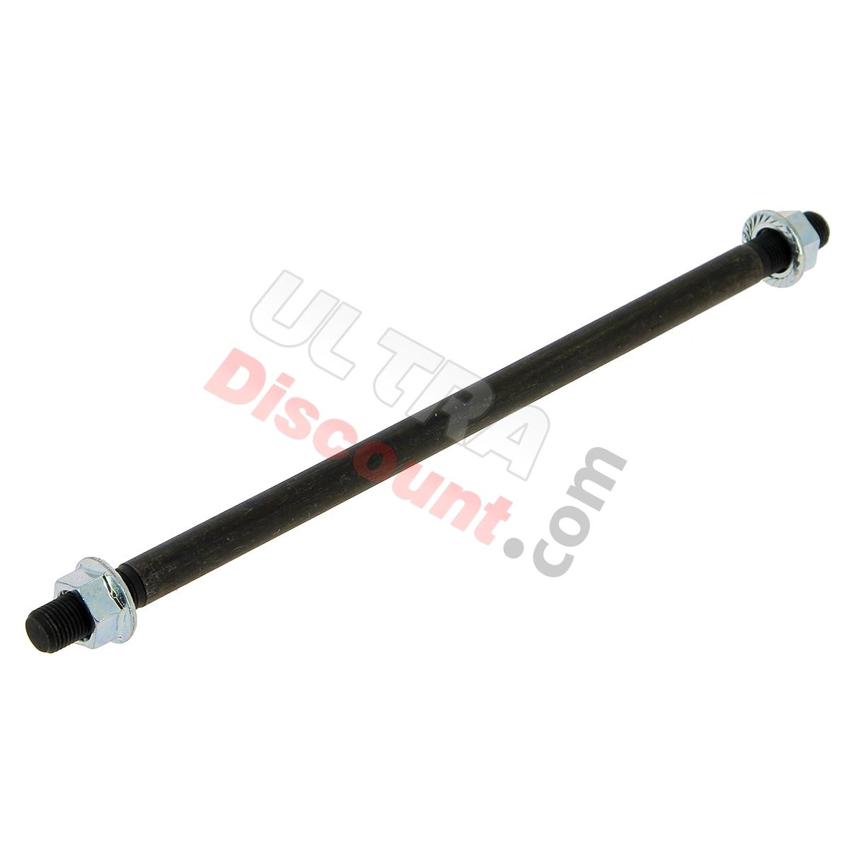 Asse ruota posteriore + dadi per mini moto, Ricambi Pocket Blata MT4 Asse ruota posteriore + dadi per mini moto, Ricambi Pocket Blata MT4