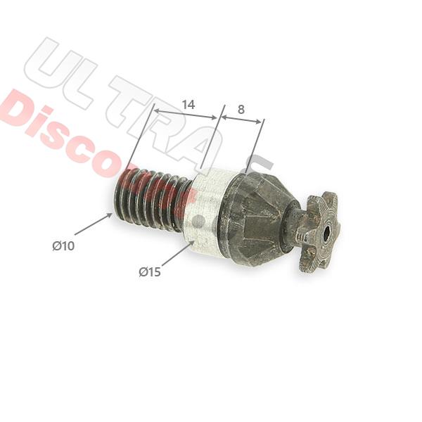 Pignone rinforzato 6 denti per mini moto a passo Americano (passo piccolo), Ricambi Pocket Blata MT4