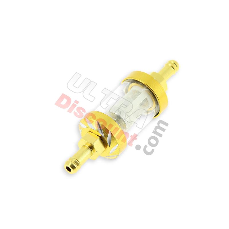 Filtro benzina smontabile di Alta Qualità (tipo 4 Oro) per Bashan 250cc BS250S11, Ricambi quad Bashan 250cc BS250S11 Filtro benzina smontabile di Alta Qualità (tipo 4 Oro) per Bashan 250cc BS250S11, Ricambi quad Bashan 250cc BS250S11