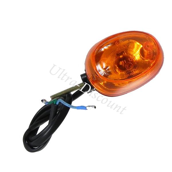 Indicatore di direzione anteriore per scooter baotian BT49QT-11, Ricambi Baotian BT49QT-11 Indicatore di direzione anteriore per scooter baotian BT49QT-11, Ricambi Baotian BT49QT-11