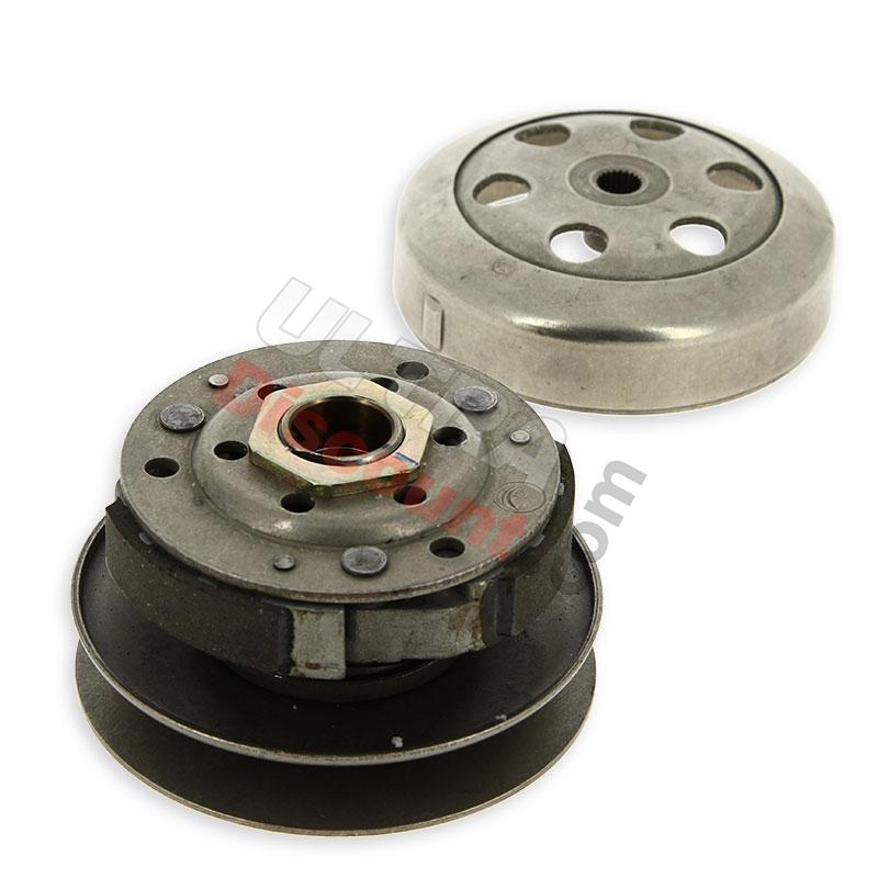 Frizione completa per scooter Baotian BT49QT-7, Ricambi Baotian BT49QT-7 Frizione completa per scooter Baotian BT49QT-7, Ricambi Baotian BT49QT-7