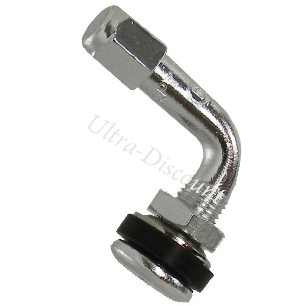 Valvola a gomito per pneumatico Tubeless (chrome), Ricambi Citycoco Valvola a gomito per pneumatico Tubeless (chrome), Ricambi Citycoco