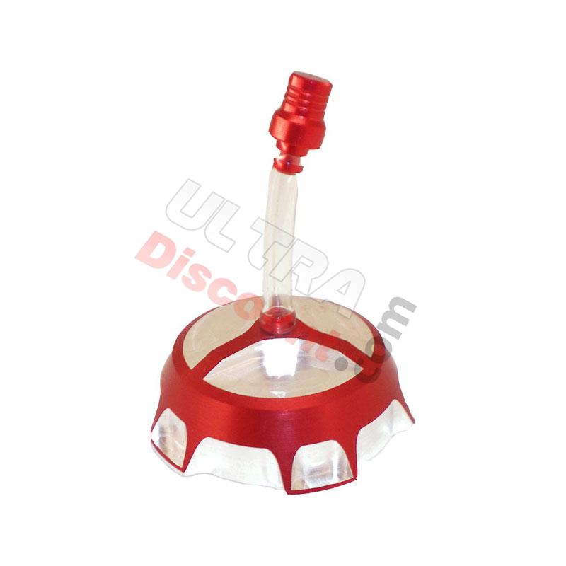 Tappo per serbatoio benzina per Quad Bashan 200cc (Tipo 3, Rosso, BS200S-3), Ricambi quad Bashan 200cc BS200S3