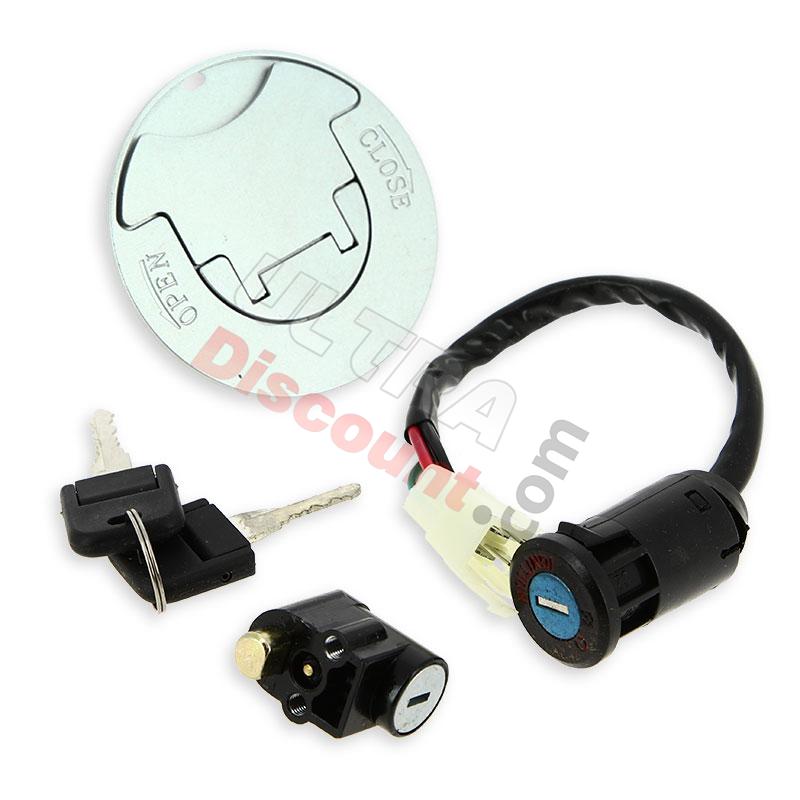 Blocchetto accensione completo per Quad Bashan 250cc (BS250S-11), Ricambi quad Bashan 250cc BS250S11