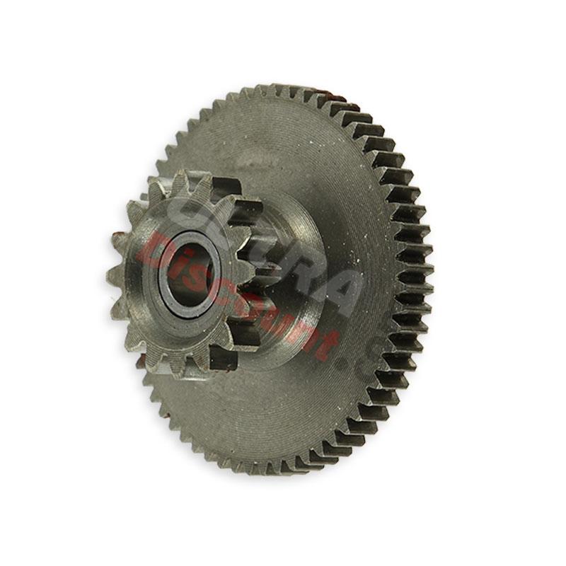 Pignone doppio per motorino di avviamento per Quad Bashan 250cc (BS250S-11), Ricambi quad Bashan 250cc BS250S11 Pignone doppio per motorino di avviamento per Quad Bashan 250cc (BS250S-11), Ricambi quad Bashan 250cc BS250S11