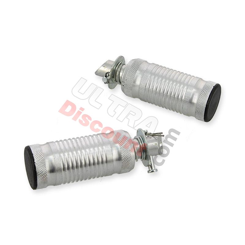 Poggiapiedi Citycoco argento (typo2), Ricambi Citycoco