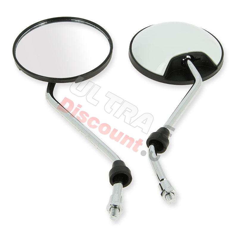 Lotto Specchietto retrovisore per Citycoco - Bianco, Ricambi Citycoco Lotto Specchietto retrovisore per Citycoco - Bianco, Ricambi Citycoco