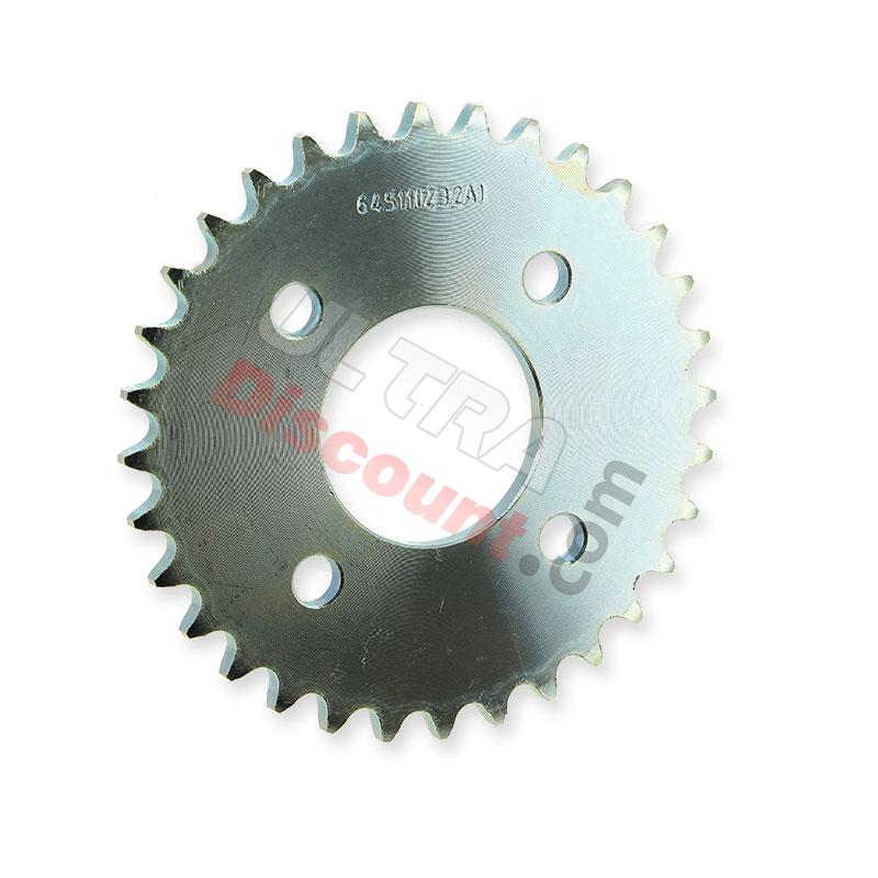 Corona per Dax Skyteam 125cc (32 denti, 420), Ricambi Dax Skymax Corona per Dax Skyteam 125cc (32 denti, 420), Ricambi Dax Skymax