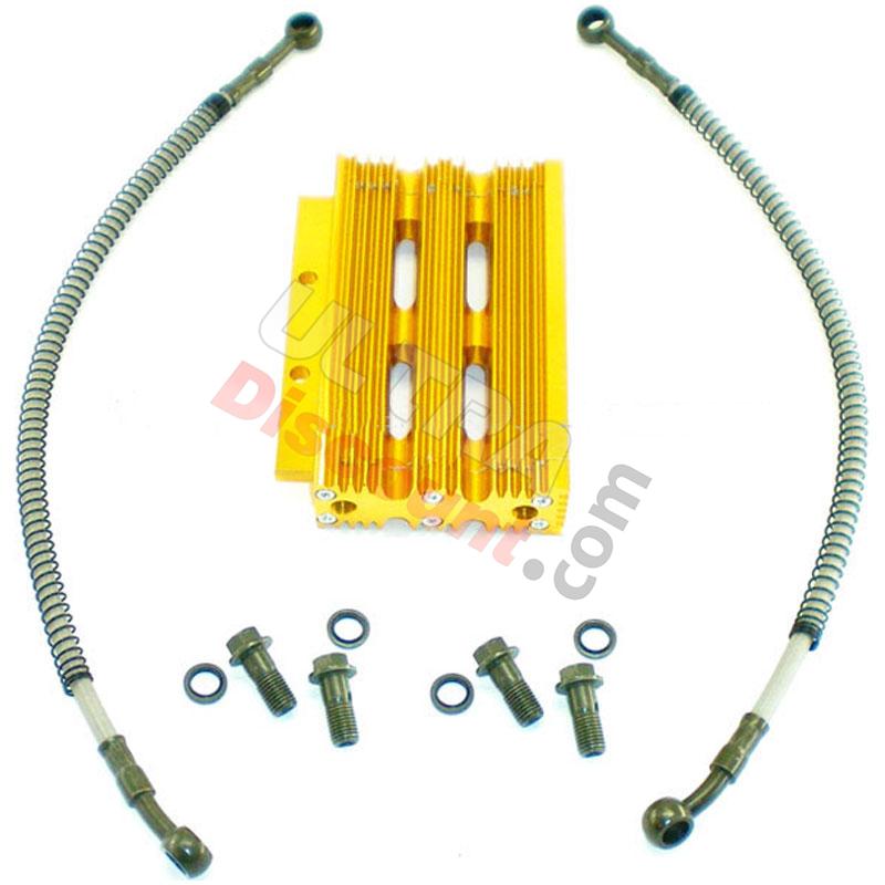 Radiatore olio per Dax (giallo), Ricambi Dax Skymax Radiatore olio per Dax (giallo), Ricambi Dax Skymax