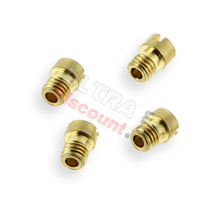 Lotto di 4 getti per carburatore Mikuni (1.00-1.05-1.10-1.15) , Ricambi Dax Skymax Lotto di 4 getti per carburatore Mikuni (1.00-1.05-1.10-1.15) , Ricambi Dax Skymax