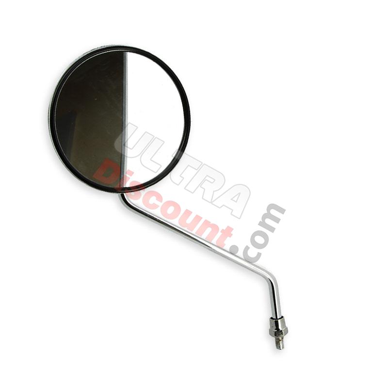 Specchietto retrovisore sinistro per Dax 50cc-125cc (Chrome), Ricambi Dax Skymax Specchietto retrovisore sinistro per Dax 50cc-125cc (Chrome), Ricambi Dax Skymax