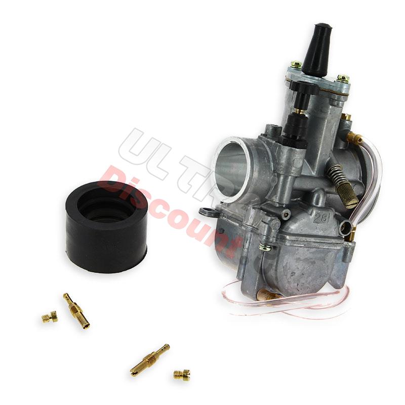 Carburatore Koso di 28 mm per Pit Bike (tipo 2), Ricambi Pit Bike Carburatore Koso di 28 mm per Pit Bike (tipo 2), Ricambi Pit Bike