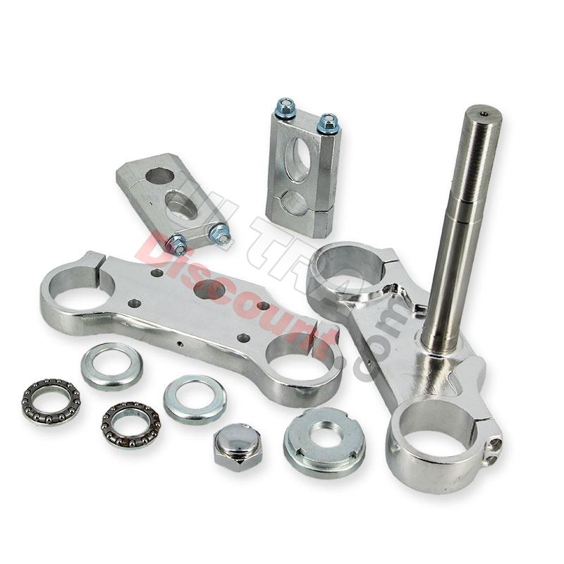 Testa forcella completa 45x48x160 per Pit Bike - ALU, Ricambi Pit Bike Testa forcella completa 45x48x160 per Pit Bike - ALU, Ricambi Pit Bike