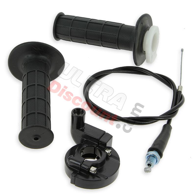 Manopola acceleratore completa per Pit Bike, Ricambi Pit Bike