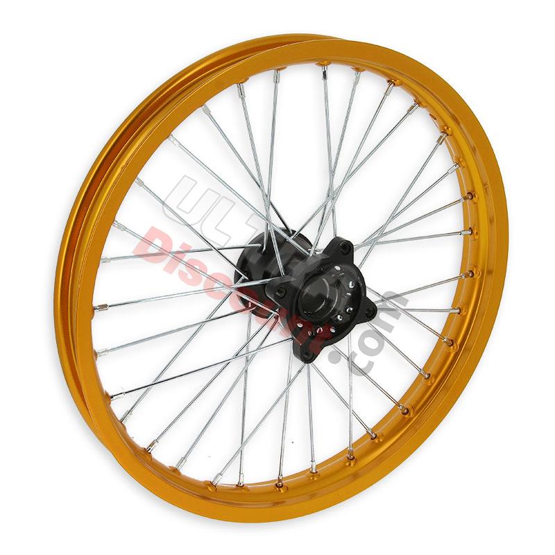 Cerchio anteriore 17'' per Pit Bike AGB30 (oro), Ricambi Pit Bike Cerchio anteriore 17'' per Pit Bike AGB30 (oro), Ricambi Pit Bike