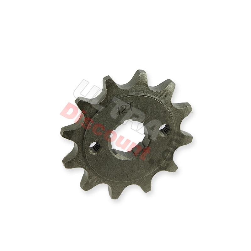 Pignone a 12 denti (520 : Ø:20mm) Bashan BS250S11, Ricambi quad Bashan 250cc BS250S11