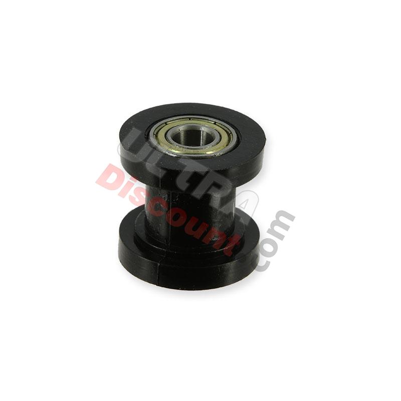 Rotella tendicatena per Dirt Bike (Nero), Ricambi Pit Bike