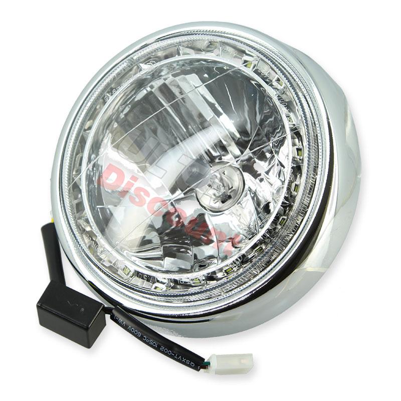 Faro anteriore LED per Monkey-Gorilla Skyteam 50-125cc Euro4, Ricambi Monkey - Gorilla Faro anteriore LED per Monkey-Gorilla Skyteam 50-125cc Euro4, Ricambi Monkey - Gorilla