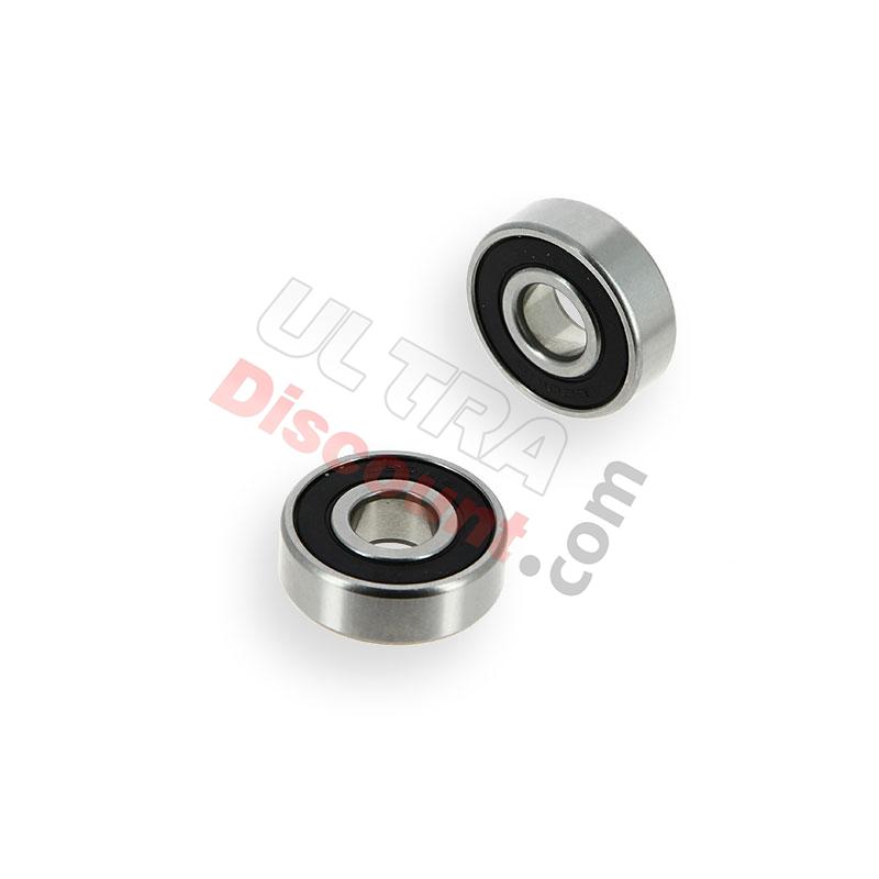 Lotto di 2 cuscinetti per ruota posteriore per Monkey - Gorilla (6201RS), Ricambi Monkey - Gorilla Lotto di 2 cuscinetti per ruota posteriore per Monkey - Gorilla (6201RS), Ricambi Monkey - Gorilla